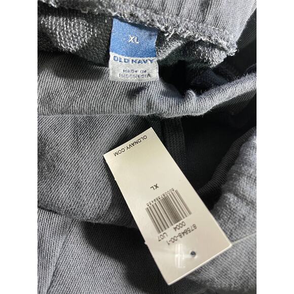 Old Navy Womens Extra High Waisted Cropped Straight Panther Sweatpants Gray XL - Picture 8 of 8